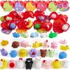 imageJOYIN 28 Packs Mochi Squishy Toys with Cards and Filled Hearts Party Favors for Kids Gifts Classroom Exchange Kawaii Stress Relief Toys for Gift Exchange Game Prizes