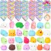 imageJOYIN 28 Packs Valentine Mochi Squishy Toy with Heart Boxes Party Favors Set for Kids Valentine Classroom Exchange Holiday Party Game Prizes School Gift Exchange Classroom Rewards