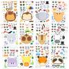 imageJOYIN 36 Sheets 9quotx6quot Make a face Stickers for Kids Make Your Own Animal Stickers with Unicorn Dinosaur Sea and Safari Animals Crafts Birthday Party Favors Goodie Bags Classroom ActivitiesSafari