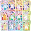 imageJOYIN 36PCS 9quotx6quot Make a face Stickers for Kids Make Your Own Fantasy Unicorn Stickers Party Favors Kids Crafts Goodie Bags Stuffers Classroom Rewards