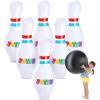 imageJOYIN Giant Inflatable Bowling Set for Kids and Adults Christmas Birthday Party Games Kids Education Motor Skills ToysClassic bowling