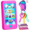 imagePretend Toddler Play Phone Learning Toy Phone SetKeyfob Key Toy and Credit Cards Set Kids Cellphone Girls Boys Birthday Gifts for 1 2 3 Year OldBaby Blue Kids Presents Gift for ChristmasMulticolor Pink