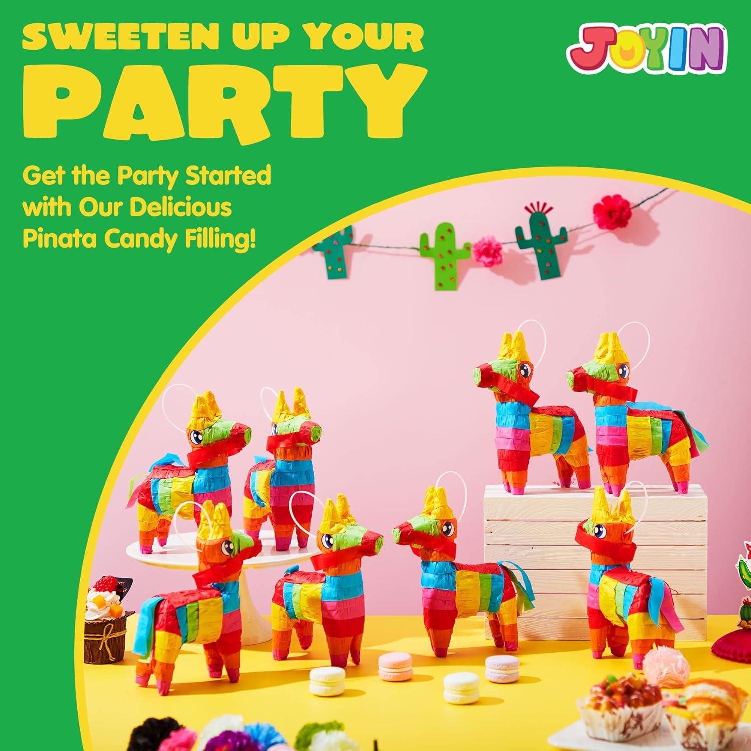 imageCinco De Mayo 8 pcs Mini Donkey Pinatas 57quotx75quot Rainbow Color for Fun Fiesta Taco Party Supplies Luau Event Photo Props Mexican Theme Decoration Carnivals Festivals Taco Tuesday Event