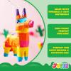 image3 pcs Mini Donkey Pinatas 7quotx55quot Cinco De Mayo Rainbow Color for Fun Fiesta Taco Party Supplies Luau Event Photo Props Mexican Theme Decoration Carnivals Festivals Taco Tuesday Event
