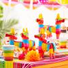 imageCinco De Mayo 8 pcs Mini Donkey Pinatas 57quotx75quot Rainbow Color for Fun Fiesta Taco Party Supplies Luau Event Photo Props Mexican Theme Decoration Carnivals Festivals Taco Tuesday Event