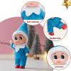 imageJOYIN 1 Pack Christmas Purple Tiny Elf Soft Plush Toy for Adults Kids Accessories Party Favors Xmas Party Supplies Christmas Decor Xmas GiftBlue