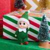 imageJOYIN 1 Pack Christmas Purple Tiny Elf Soft Plush Toy for Adults Kids Accessories Party Favors Xmas Party Supplies Christmas Decor Xmas GiftGreen