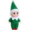 imageJOYIN 1 Pack Christmas Purple Tiny Elf Soft Plush Toy for Adults Kids Accessories Party Favors Xmas Party Supplies Christmas Decor Xmas GiftGreen