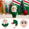 imageJOYIN 1 Pack Christmas Purple Tiny Elf Soft Plush Toy for Adults Kids Accessories Party Favors Xmas Party Supplies Christmas Decor Xmas GiftGreen