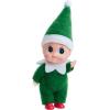 imageJOYIN 1 Pack Christmas Purple Tiny Elf Soft Plush Toy for Adults Kids Accessories Party Favors Xmas Party Supplies Christmas Decor Xmas GiftGreen