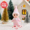 imageJOYIN 1 Pack Christmas Purple Tiny Elf Soft Plush Toy for Adults Kids Accessories Party Favors Xmas Party Supplies Christmas Decor Xmas GiftPink