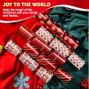 imageJOYIN 10 Pack Christmas NonSnap Party Favor Classic Table Favor Includes Party Hat Jokes ampamp Gifts Christmas Table Decorations for Holiday Dinner Traditions Party Suppliesluxury snowflakes