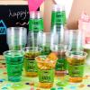 imageJOYIN 100 Pcs 16oz Graduation Party Plastic Cups Maroon Grad PET Cup Tableware Bulk for Class of 2025 Graduates Disposable Cups for 2025 High School College Graduation School Grad Party SuppliesGreen