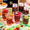 imageJOYIN 100 Pcs 16oz Graduation Party Plastic Cups Maroon Grad PET Cup Tableware Bulk for Class of 2025 Graduates Disposable Cups for 2025 High School College Graduation School Grad Party SuppliesMaroon