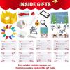 imageJOYIN 12 Pack Christmas Party Favor NonSnap Red ampamp White Snowflake Design Party Table Favors with Holiday Party Favor Supplies for Kids and Adults Christmas Parties Dinners and HolidaysRedGreen Snowflakes