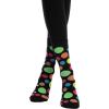 imageJOYIN 12 Pairs Christmas Socks Christmas Crew Socks for Women Holiday or Birthday GiftBlack Mix