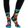 imageJOYIN 12 Pairs Christmas Socks Christmas Crew Socks for Women Holiday or Birthday GiftBlack Mix
