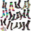 imageJOYIN 12 Pairs Christmas Socks Christmas Crew Socks for Women Holiday or Birthday GiftBlack Mix