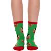 imageJOYIN 12 Pairs Christmas Socks Christmas Crew Socks for Women Holiday or Birthday GiftBlue Mix