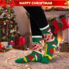 imageJOYIN 12 Pairs Christmas Socks Christmas Crew Socks for Women Holiday or Birthday GiftBrown Mix