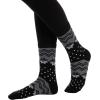 imageJOYIN 12 Pairs Christmas Socks Christmas Crew Socks for Women Holiday or Birthday GiftGray Mix