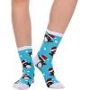 imageJOYIN 12 Pairs Christmas Socks Christmas Crew Socks for Women Holiday or Birthday GiftGreen Mix