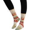 imageJOYIN 12 Pairs Christmas Socks Christmas Crew Socks for Women Holiday or Birthday GiftYellow Mix