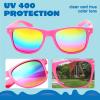 imageJOYIN 12 Pcs Kids Sunglasses Party Favors bulk Neon Sunglasses with UV Protection for Children Pool Party Favors Goody Bags for kids Birthday