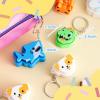 imageJOYIN 12 Pcs Sports Balls Fidget Clicker Toys 3D Printed Sensory Clicker Keychain Fidget Toys for Relief Stress Autism Hyperactivity Kids Adults Birthday Gifts Goodie Bags StuffersAnimals