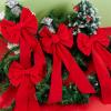 imageJOYIN 12Pack 16quotx9quot Red Velvet Bows for Christmas Tree Wreath Garland DecorLarge