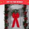 imageJOYIN 12Pack 16quotx9quot Red Velvet Bows for Christmas Tree Wreath Garland DecorLarge