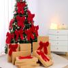 imageJOYIN 12Pack 16quotx9quot Red Velvet Bows for Christmas Tree Wreath Garland DecorSmall