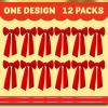 imageJOYIN 12Pack 16quotx9quot Red Velvet Bows for Christmas Tree Wreath Garland Decormedium
