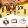 imageJOYIN 13 PCS Christmas Little Nativity Playset Reenact Miniature Toys Nativity Set Christmas Manger Scene for Kids Present Xmas Decorations