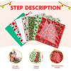 imageJOYIN 150 Sheets Tissue Paper Assortement Classic Christmas Design present Wrap Paper Accessory for Gift Boxes Gift Wrapping Bags and Wine Bottles