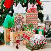 imageJOYIN 150 Sheets Tissue Paper Assortement Classic Christmas Design present Wrap Paper Accessory for Gift Boxes Gift Wrapping Bags and Wine Bottles