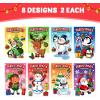 imageJOYIN 16 Pcs Christmas Coloring Book Books for Kids Stocking Stuffers Xmas Party Favors Christmas Party Supplies Christmas Presents Mini Books Classroom Games Kids Christmas Goodie Bag Fillers
