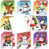 imageJOYIN 16 Pcs Christmas Coloring Book Books for Kids Stocking Stuffers Xmas Party Favors Christmas Party Supplies Christmas Presents Mini Books Classroom Games Kids Christmas Goodie Bag Fillers