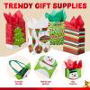 imageJOYIN 18 PCS Christmas Bags Holiday Goody Gift Treat Candy Wrapping Paper Bags for Classroom and Party Favors Xmas Decor Supplies 43quotX55quotX25quot not included tissue paper