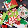 imageJOYIN 18 PCS Christmas Present Bags Holiday Goody Gift Treat Candy Wrapping Paper Bags with Handles for Xmas Gift Giving Classroom Party Favors Thanksgiving Decor 9quotx 35quotx 73quot