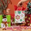imageJOYIN 18 PCS Christmas Present Bags Holiday Goody Gift Treat Candy Wrapping Paper Bags with Handles for Xmas Gift Giving Classroom Party Favors Thanksgiving Decor 9quotx 35quotx 73quot