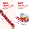 imageJOYIN 18 Pack NonSnap Christmas Party Table Favor Xmas Red ampamp Green No Snap Snowflake Party Favors for Christmas Stocking Stuffers Party Supplies Decorations Holiday New Year Adults Kids Gifts