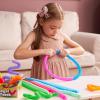 imageJOYIN 18 Pack Pop Tubes Sensory Toys Large Fidget Toys Party Favors  9 Colors Creativity Learning ampamp Fun for Toddler Kids  Perfect for Party Goodie Bags Stuffers Classroom School RewardSmall
