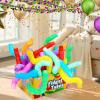 imageJOYIN 18 Pack Pop Tubes Sensory Toys Small Fidget Toys Party Favors  9 Colors Creativity Learning ampamp Fun for Toddler Kids  Perfect for Halloween Goodie Bags Classroom School RewardLarge