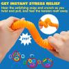imageJOYIN 18 Pack Pop Tubes Sensory Toys Small Fidget Toys Party Favors  9 Colors Creativity Learning ampamp Fun for Toddler Kids  Perfect for Halloween Goodie Bags Classroom School RewardSmall