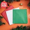 imageJOYIN 180 Sheets Glitter Tissue Paper Red Green White Tissue Paper for Gift Wrapping Supplies 20x20 Christmas Wrapping Paper for Holiday Wrap Craft Decorations
