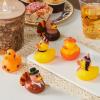imageJOYIN 18PCS Thanksgiving Rubber Ducks for Boys Girls Kids ampamp Toddlers Thanksgiving Party Favor Gifts Rubber Ducky Bath Toys Kids Fun Bath Duck Toys