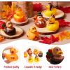 imageJOYIN 18PCS Thanksgiving Rubber Ducks for Boys Girls Kids ampamp Toddlers Thanksgiving Party Favor Gifts Rubber Ducky Bath Toys Kids Fun Bath Duck Toys