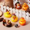 imageJOYIN 18PCS Thanksgiving Rubber Ducks for Boys Girls Kids ampamp Toddlers Thanksgiving Party Favor Gifts Rubber Ducky Bath Toys Kids Fun Bath Duck Toys