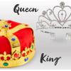 imageJOYIN 2 Pack Royal Crowns Halloween Party Costume Accessories Kings and Queens Crowns for Kids and Audults
